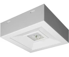 AWEX avarinis šviestuvas LOVATO N LED 3W 370lm (optinis atviras) 3h vienos paskirties AT baltas LVNO/3W/BSE/AT/WH - LVNO/3W/BSE/AT/WH