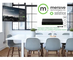 Awind „Mersive Technologies Solstice Pod Gen3“ belaidė HDMI pristatymo sistema, stacionarus kompiuteris