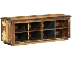 Batu skrynia 110 x 35 x 40 cm Kietas atkurtas medis Ruda