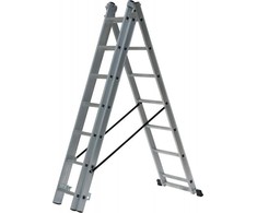AW-Tools AWTOOLS ALIUMINIO KOPĖČIAS 3x10 ŽINGSNIŲ 150KG PRITAIKYMAS PRIE LAIPTŲ