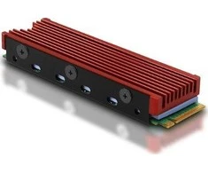 AXAGON CLR-M2 pasyvus - M.2 SSD, 80 mm SSD, ALU korpusas, silikoninės šiluminės pagalvėlės