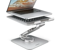 Axagon Stojak na notebooka 10-17" obracany aluminiowy