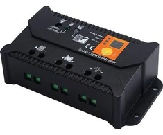 Saulės įkrovimo valdiklis AZO Digital PWM SOL-10S 12/24 - 10A