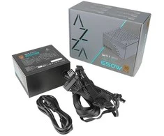 AZZA maitinimo blokas 650W ATX 3.1, 80+ bronzos sertifikuotas, tylus 120 mm ventiliatorius, 1x 20+4 kontaktų, 1 x 4+4 kontaktų 12V, 1 x PCI-E 5.1 12+4, x 6+2 kontaktų PCI-E, 2 x 4 kontaktų Molex, 6 x SATA, PSAZ-650B (PCI-e 5.1)