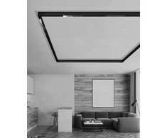 Azzardo Alfa Kira Track Magnetic AZ4599 bėgelių sistemos prožektorius 1x24W LED 3000K juodas