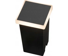 Azzardo Azzardo Alf Square AZ4465 sieninis šviestuvas sieninis šviestuvas 1x3W LED 3000K juoda/balta