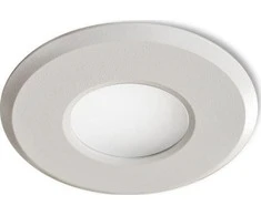 Azzardo Oscar AZ1714 GM2117-WH Oczko lubų lempa įleidžiamas šviestuvas 1X50W GU10/ G5.3 IP44 baltas