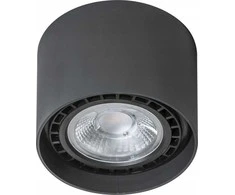 Azzardo Eco Alix lubinis šviestuvas GM4210 BK Plafon lubinis šviestuvas 1x50W GU10 ES111 juoda