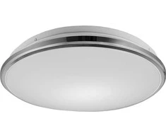 Azzardo lubinis šviestuvas Chromuotas plastikinis lubinis šviestuvas AZzardo JUNONA 28 LED AZ2746