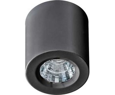 Azzardo lubinis šviestuvas, cilindrinis paviršius, juodas AZzardo NANO ROUND, LED AZ2785