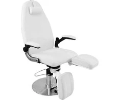 Activeshop Hidraulinis pedikiūro fotelis Azzurro 713A, baltas