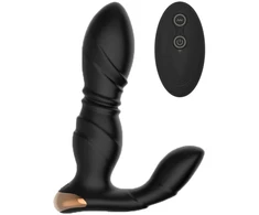 B Series Stimuliatorius – išmanusis masažuoklis su USB, 8 funkcijomis / programėle + nuotolinio valdymo pultas