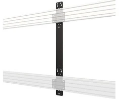 B-Tech SYSTEM X - Dvigubas sieninis laikiklis prie sijos - 19 mm atstumas BT8390-WFK3 / monitoriaus laikiklis