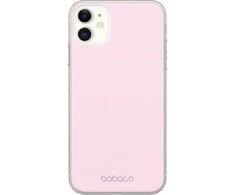 Dėklas BABACO CLASSIC 009 IPHONE 12 PRO MAX LIGHT Rožinis
