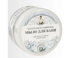 Babuszka Agafia Natūralus Sibiro baltas muilas Agafia 500ml