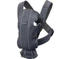 BABYBJORN nešioklė Mini, Anthracite, 3D Mesh 021013