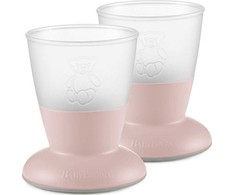 BabyBjorn puodelis Powder Rožinė 2 vnt.