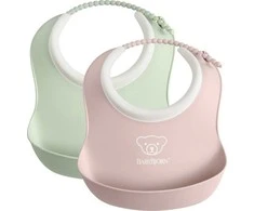 BabyBjorn - seilinukai, 2 vnt. rinkinys | Žalia/Pudro rožinė