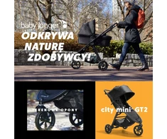 Baby Jogger BBJ WOZEK 2W1 CITY MINI GT2 GONDOLIS OPULENT Juodas