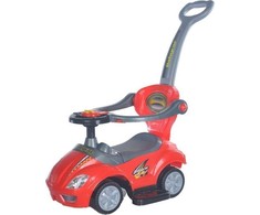Baby Mix Mega Car raudonas 3in1