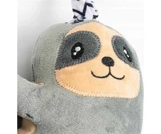 Mokomasis pliušinis žaislas su muzikine dėžute ir segtuku New Baby Sloth