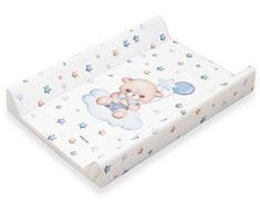 Baby Mix Bear persirengimo kilimėlis su standikliu, 47x70 cm, mėlynas