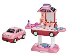 Dėlionė Mergaičių grožio salonas automobilyje 2 in 1 BABY MIX