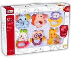 Baby Ono BabyOno 6 kramtukų rinkinys kūdikiams