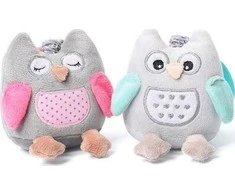 Baby Ono B.O.442 Vaikiškas žaislas su vibracija OWL SOPHIA
