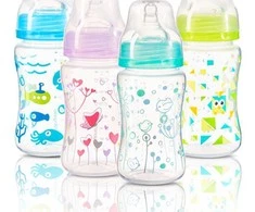 Baby Ono B.O.403 Buteliukas su plačia burna 240 ml PASIRŪPINKITE
