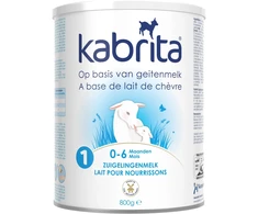 BabyBio Kabrita Pradinis pieno mišinys kozės pieno pagrindu 0–6 mėn. 800g