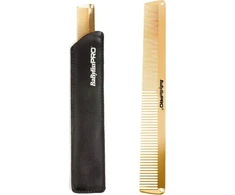 BABYLISS PRO METALOWY GRZEBIEŃ FRYZJERSKI GOLD