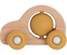 Babys Only medinis žaislinis automobilis Baby's Only 0+ Ochra BO-860.853.017.50