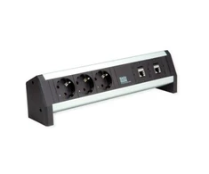 Bachmann Desk 3xCEE7/3 2x CM-CAT6A Modulis (BM0010727)