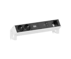 Bachmann DESK2 2xCEE7/3, 1xUSB C/C 100 W, 1xCM 1,0 m RAL9010 (19.07.7332)