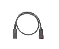 Bachmann prailgintuvas H05VV-F 3G1.0mm², L: 0.75m juodas C13/C14 (19.07.2870)
