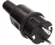 Bachmann guminis kamštis BACHMANN juodas tipas 442