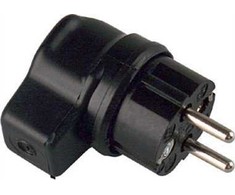Bachmann BACHMANN guminis kampinis kamštis, juodas, belgiškas/prancūziškas