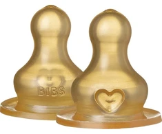 Badabulle BIBS buteliuko žindukai, 2 vnt., Medium flow