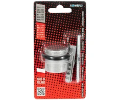 Decastyl Durų atmušėjas 25/40 mm nerūdijantis plienas satininis KOWALSKI