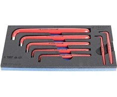 Bahco Šešiakampio raktų rinkinys 3-12 mm 7vnt Unior