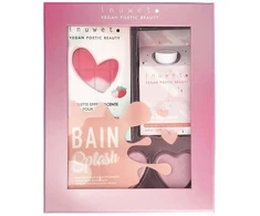 Set Inuwet: Strawberry Bath Bomb, 200 g + Fleur D'Oranger Cleansing Shower Mousse, 230 ml + Donut Bath Bomb, 2 vnt., 30 g