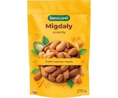 bakalland BAKALLAND nulupti migdolai, 275g