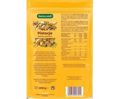 Pistacijos, skrudintos, sūdytos, BAKALLAND, 200 g