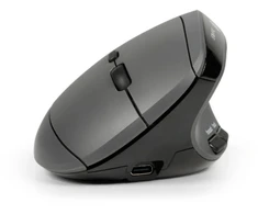 Pelė Bakker Elkhuizen BakkerElkhuizen MidWay myszka Biuro Po prawej stronie RF belaidė + Bluetooth + USB Type-C Optyczny 2400 DPI