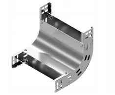 Baks kanalo alkūnė 90 laipsnių 200x50mm LUNJ200H50 136263
