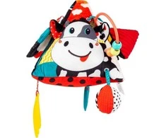 BALIBAZOO BB 82385 Kontrastinė piramidė karvė Deluxe