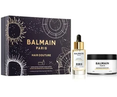 Balmain Professionnel Balmain Set Professionnel: Overnight, Botanical Oils, Hair Serum, Repairing, 30 ml + Moisturizing, Hair Treatment Kremas Mask, For Repairing, 200 ml For Women
