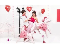 Party Deco Folinis balionas "Love you" 45cm