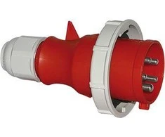 Bals TLS kištukas su integruota DAUGI- GRIP 16A 5p 400V 6h IP67 (210589)